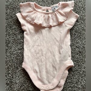 Janie and Jack bodysuit with ruffle collar. Never worn!